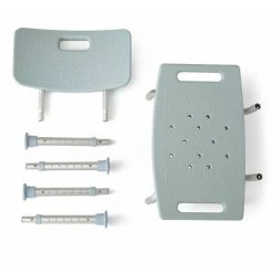 Medline Bath Safety Bath Bench with Microban in White 9 Medline Bath Safety Bath Bench with Microban in White -Toilet Storage Shop white medline shower seats mds89745kdmbh 1f 1000