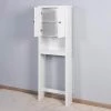 Nestfair 24 in. W x 67 in. H x 8 in. D White Over-the-Toilet Storage -Toilet Storage Shop white nestfair over the toilet storage l35619w409 64 1000