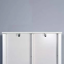 Unbranded Ashland 27.16 in. W x 67 in. H x 9.06 in. D White Over-the-Toilet Storage -Toilet Storage Shop white over the toilet storage bcs5622 wh 76 1000