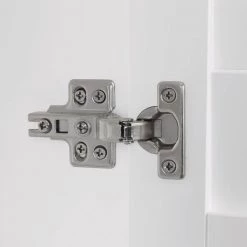 RiverRidge Home Brookfield 27.38 in. W x 64.38 in. H x 9.25 in. D White MDF Over-the-Toilet Storage -Toilet Storage Shop white riverridge home over the toilet storage 06 197 1d 1000