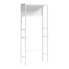 SAUDER North Avenue 25.197 in. W x 56.89 in. H x 9.331 in. D White Over-the Toilet Storage Etagere -Toilet Storage Shop white sauder over the toilet storage 430298 64 1000