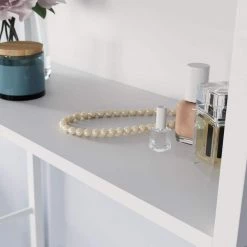 SAUDER North Avenue 25.197 in. W x 56.89 in. H x 9.331 in. D White Over-the Toilet Storage Etagere 11 SAUDER North Avenue 25.197 in. W x 56.89 in. H x 9.331 in. D White Over-the Toilet Storage Etagere -Toilet Storage Shop white sauder over the toilet storage 430298 c3 1000