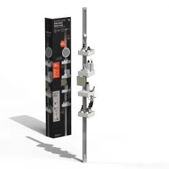 Sharper Image Shower Caddy 4-Tier -Toilet Storage Shop white sharper image shower caddies 1012445 1f 1000