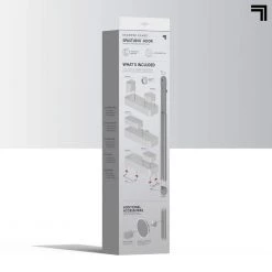 Sharper Image 3-Tier Adjustable Caddy Hanging Shower -Toilet Storage Shop white sharper image shower caddies 1013969 4f 1000