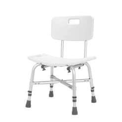 Winado Heavy-duty Adjustable Height Bath Shower Chair Bench Stool Tub Seat Backrest -Toilet Storage Shop white shower seats 263515991748 4f 1000