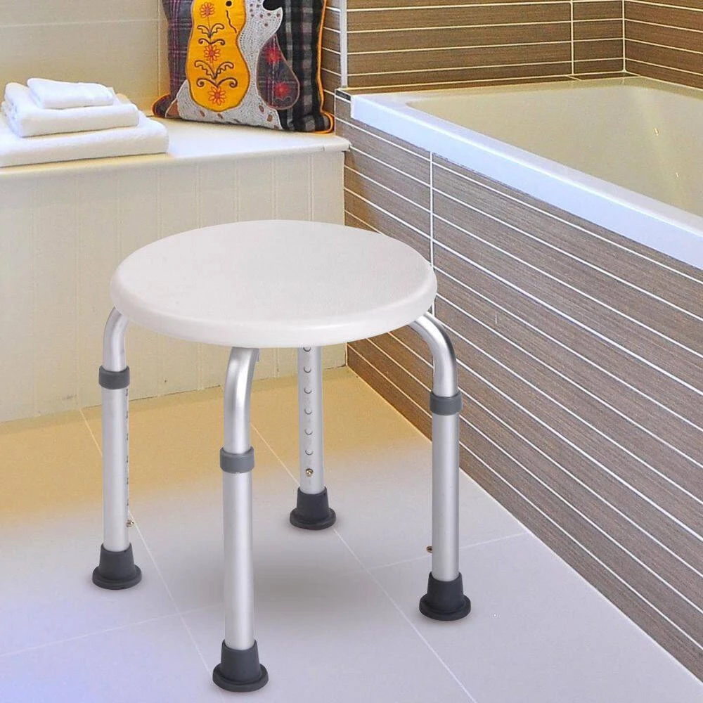 Tidoin 12.8 in. W x 11.8 in. D Metal Adjustable Height Shower Seat 8 Tidoin 12.8 in. W x 11.8 in. D Metal Adjustable Height Shower Seat - Image 6