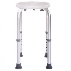 Tidoin 12.8 in. W x 11.8 in. D Metal Adjustable Height Shower Seat 12 Tidoin 12.8 in. W x 11.8 in. D Metal Adjustable Height Shower Seat -Toilet Storage Shop white shower seats mix ydhg 105 44 1000