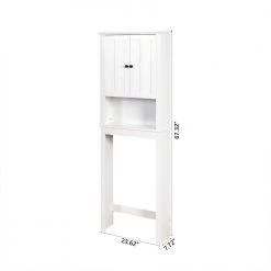 Tidoin 7.72 in. W x 67.32 in. H x 23.62 in. D White Over-the-Toilet Storage 14 Tidoin 7.72 in. W x 67.32 in. H x 23.62 in. D White Over-the-Toilet Storage -Toilet Storage Shop white tidoin over the toilet storage zh ydw4 5619 4f 1000