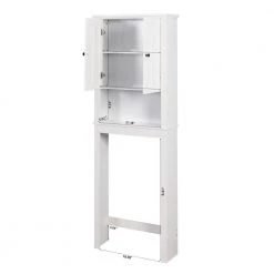 Tidoin 7.72 in. W x 67.32 in. H x 23.62 in. D White Over-the-Toilet Storage 13 Tidoin 7.72 in. W x 67.32 in. H x 23.62 in. D White Over-the-Toilet Storage -Toilet Storage Shop white tidoin over the toilet storage zh ydw4 5619 c3 1000