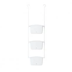 Umbra Flex Shower Bins Set of 3 White -Toilet Storage Shop white umbra shower caddies 1018927 660 4f 1000