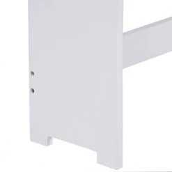 WELLFOR 67 in. H x 23.5 in. W x 9 in. D White Over-the-Toilet Storage with Adjustable Shelf 16 WELLFOR 67 in. H x 23.5 in. W x 9 in. D White Over-the-Toilet Storage with Adjustable Shelf -Toilet Storage Shop white wellfor over the toilet storage ba hwy 7402 44 1000