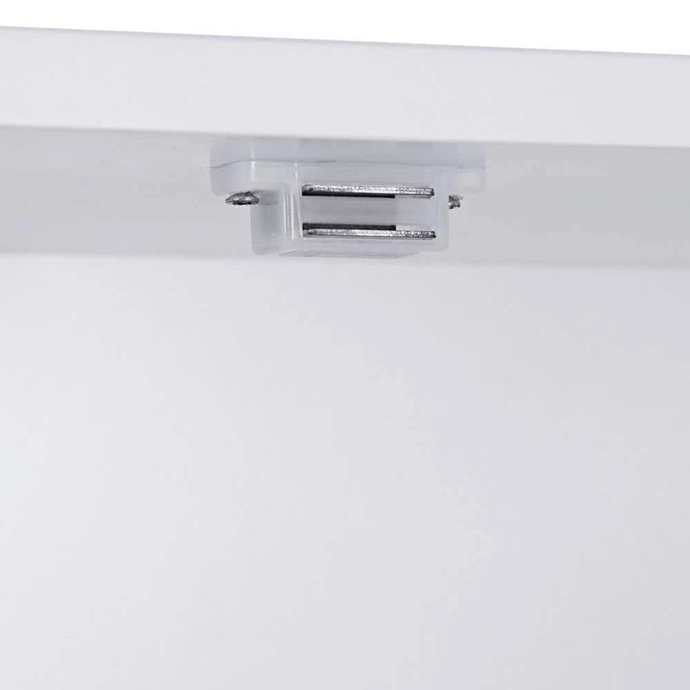 WELLFOR 67 in. H x 23.5 in. W x 9 in. D White Over-the-Toilet Storage with Adjustable Shelf 9 WELLFOR 67 in. H x 23.5 in. W x 9 in. D White Over-the-Toilet Storage with Adjustable Shelf - Image 7