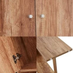 Aurora Decor Barley 7.87 in. W x 76.77 in. H x 24.8 in. D Yellow Brown Over-the-Toilet Storage -Toilet Storage Shop yellow brown over the toilet storage ychd2aw37040387 4f 1000