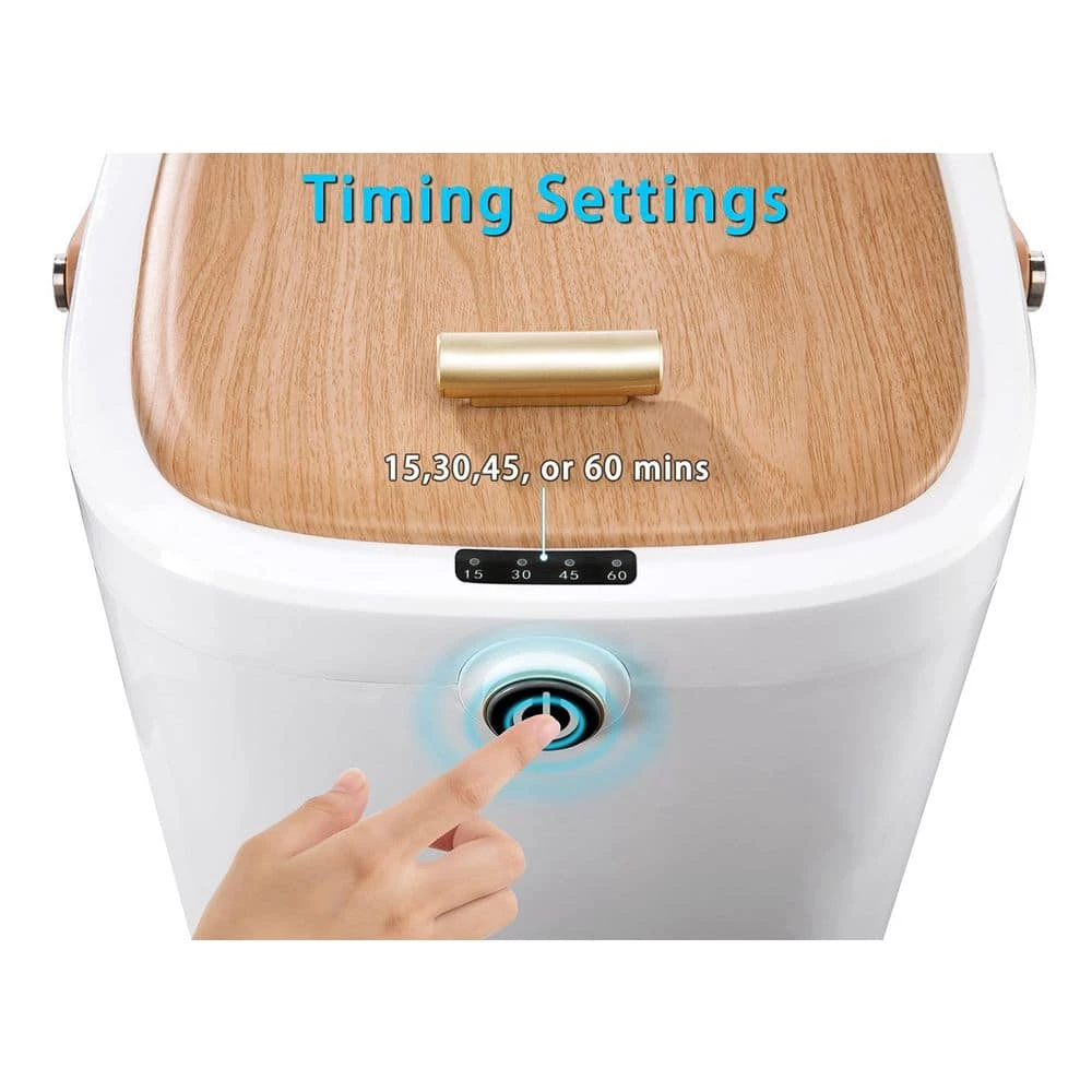 Unbranded Luxury Large Towel Hot Warmer Bucket with Auto Shut Off-Fits Up to Two Oversized Towels in Yellow 4 Unbranded Luxury Large Towel Hot Warmer Bucket with Auto Shut Off-Fits Up to Two Oversized Towels in Yellow - Image 2