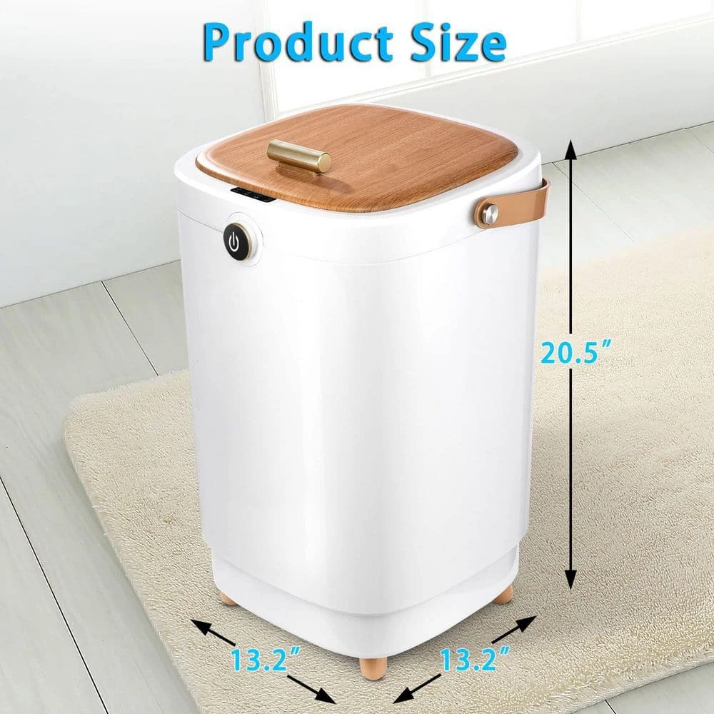 Unbranded Luxury Large Towel Hot Warmer Bucket with Auto Shut Off-Fits Up to Two Oversized Towels in Yellow 8 Unbranded Luxury Large Towel Hot Warmer Bucket with Auto Shut Off-Fits Up to Two Oversized Towels in Yellow - Image 6